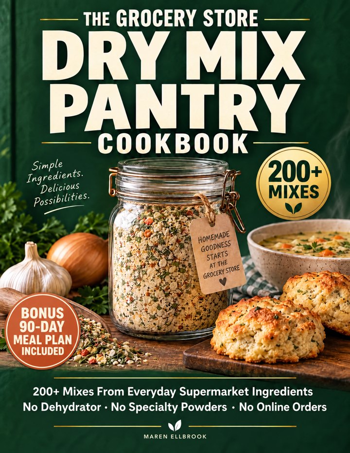 The Grocery Store Dry Mix Pantry Cookbook — front cover